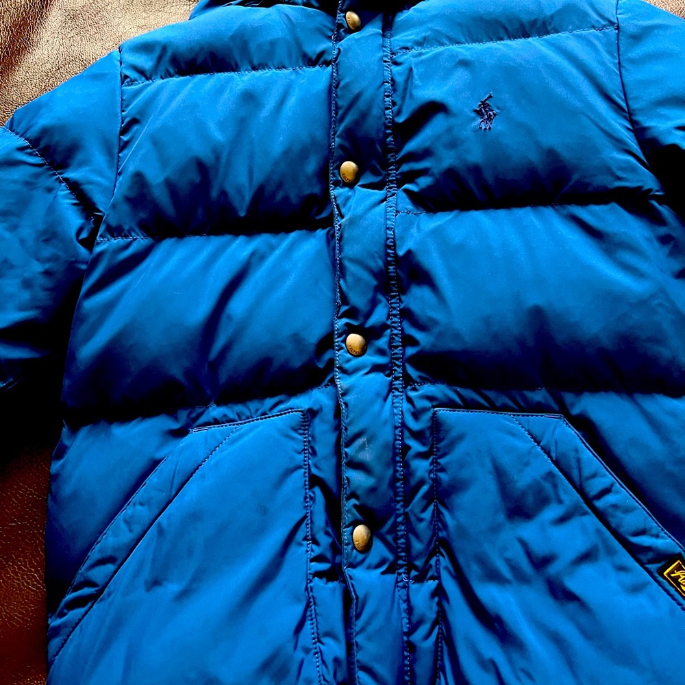 Boys Polo Ralph Lauren puffer down jacket size 8
